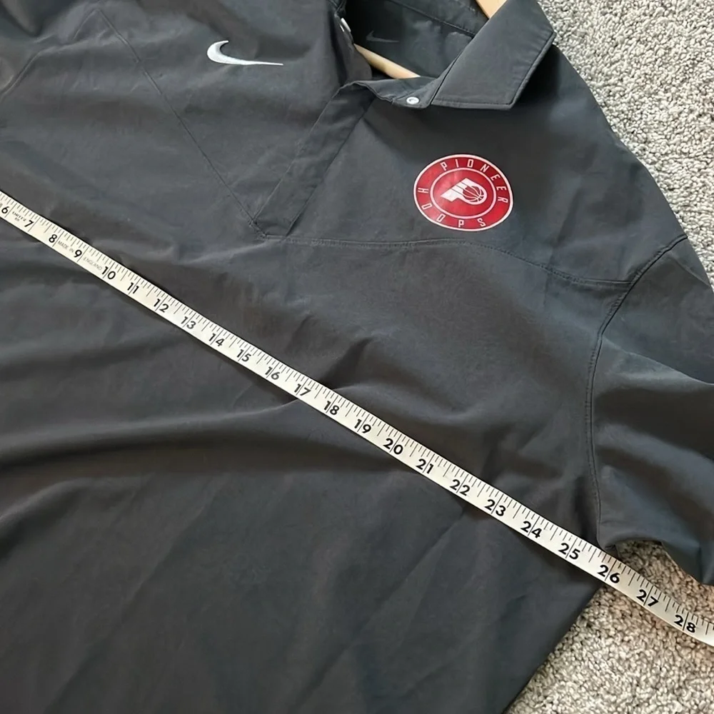 Nike Dri-Fit Coach Sideline Button Up Short Sleeve Shirt Jacket 2XL / XXL